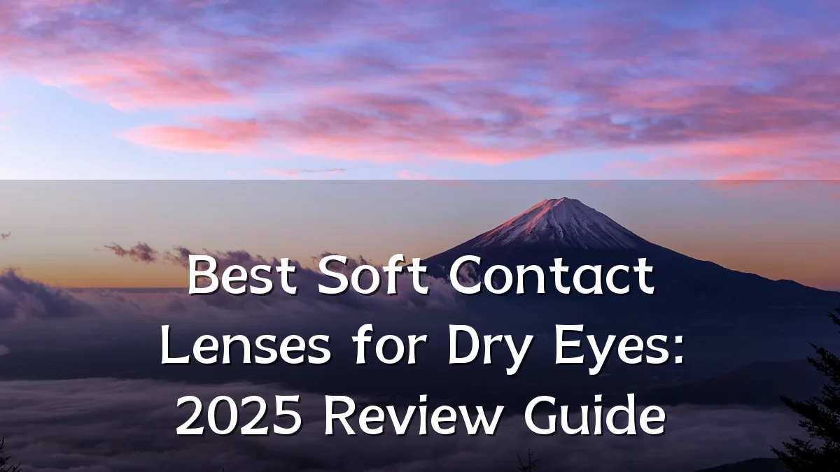 Best Soft Contact Lenses for Dry Eyes: 2025 Review Guide