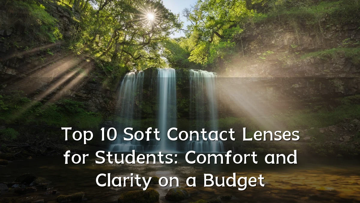 Top 10 Soft Contact Lenses for Students: Comfort and Clarity on a Budget