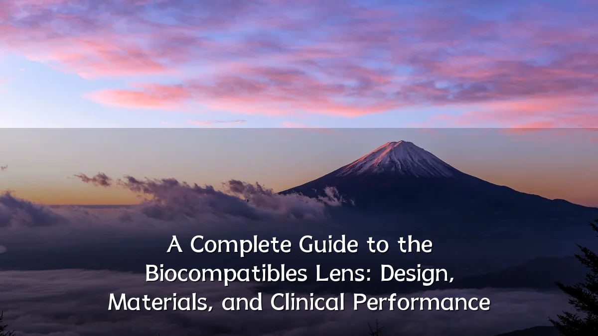 A Complete Guide to the Biocompatibles Lens: Design, Materials, and Clinical Performance