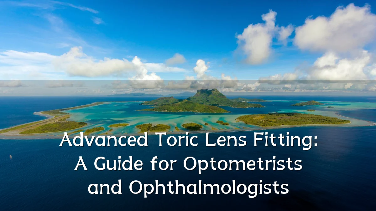 Advanced Toric Lens Fitting: A Guide for Optometrists and Ophthalmologists