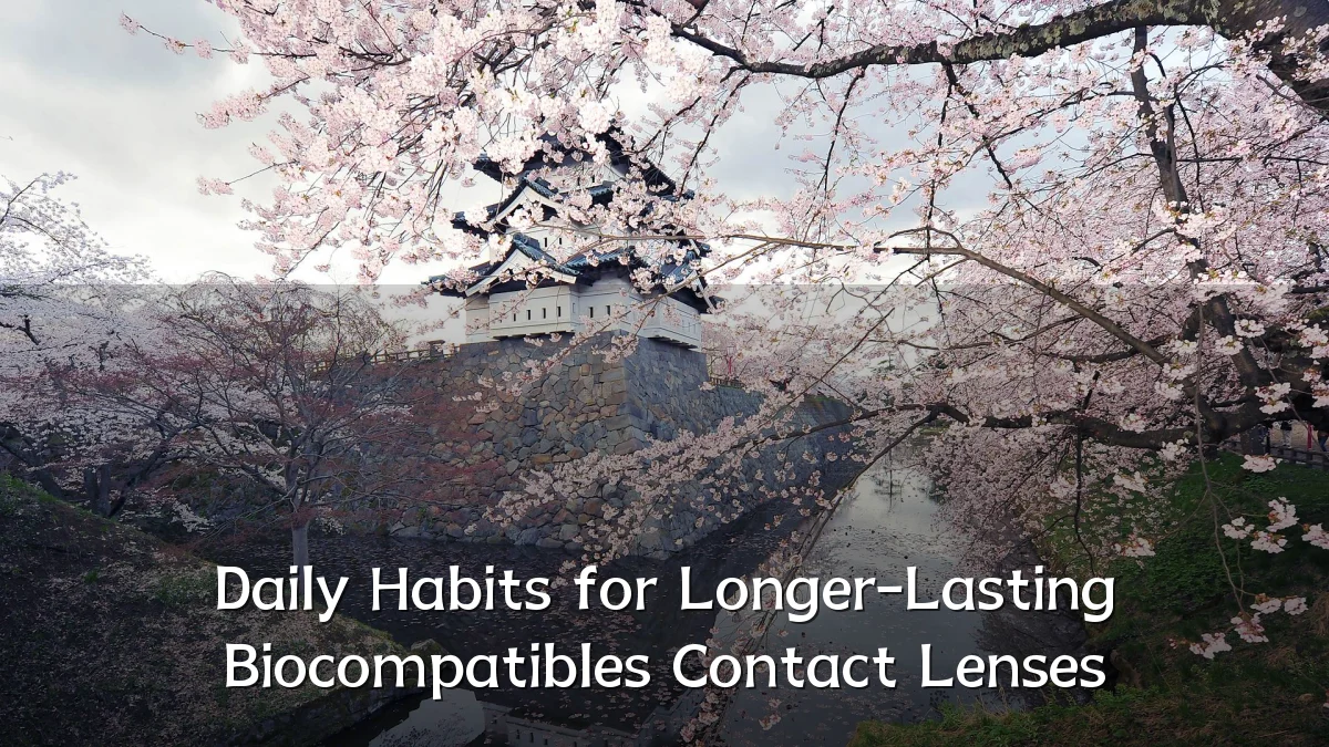 Daily Habits for Longer-Lasting Biocompatibles Contact Lenses