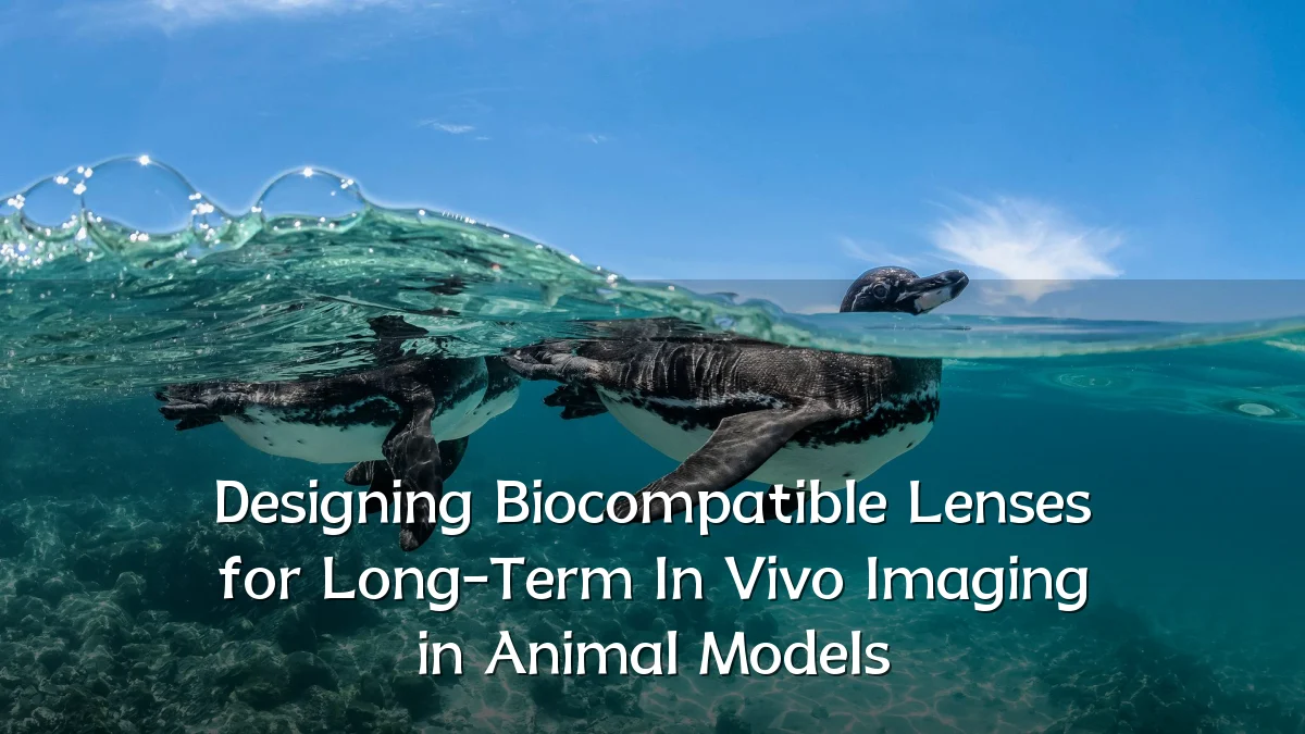 Designing Biocompatible Lenses for Long-Term In Vivo Imaging in Animal Models
