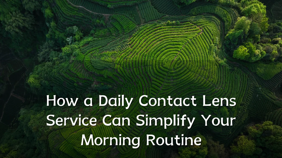 How a Daily Contact Lens Service Can Simplify Your Morning Routine