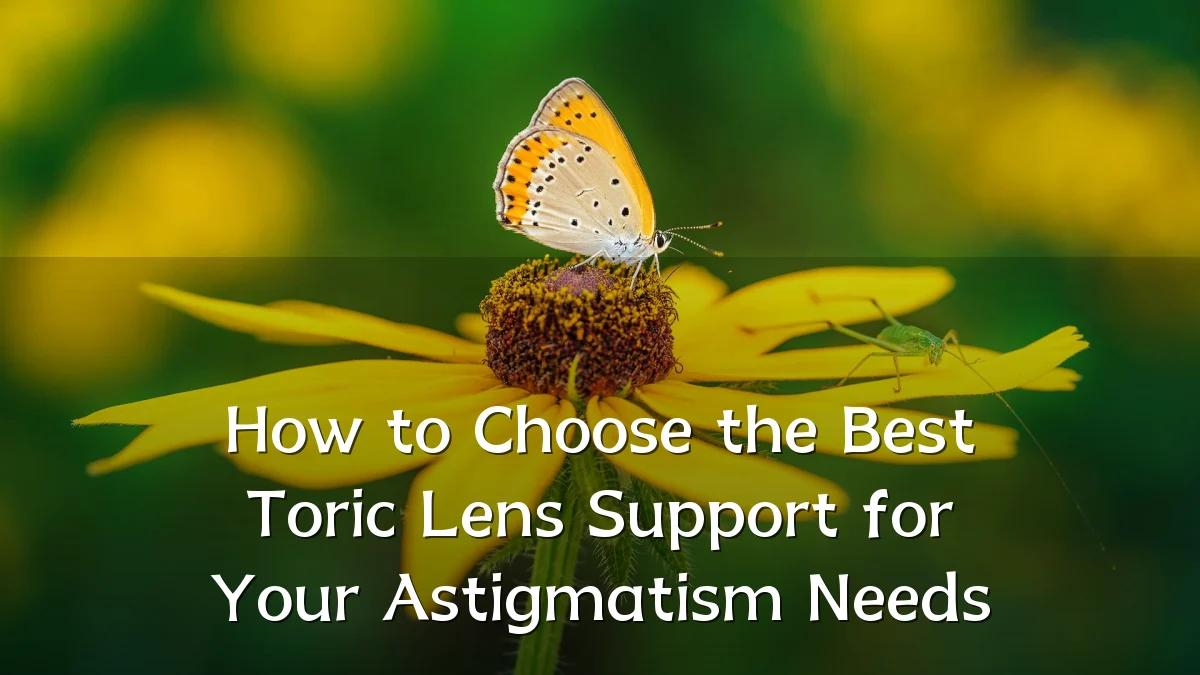 How to Choose the Best Toric Lens Support for Your Astigmatism Needs