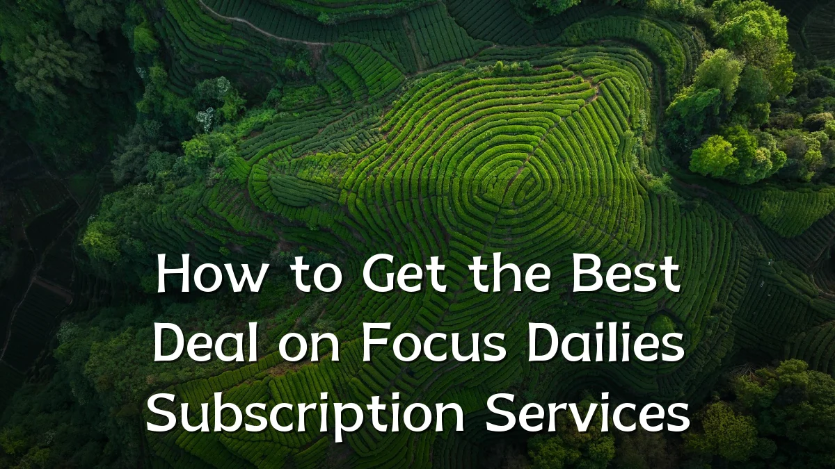 How to Get the Best Deal on Focus Dailies Subscription Services
