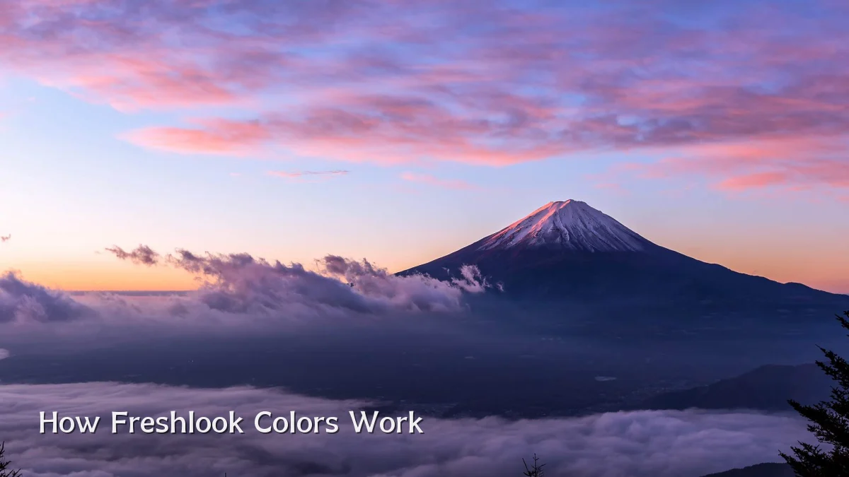 How Freshlook Colors Work
