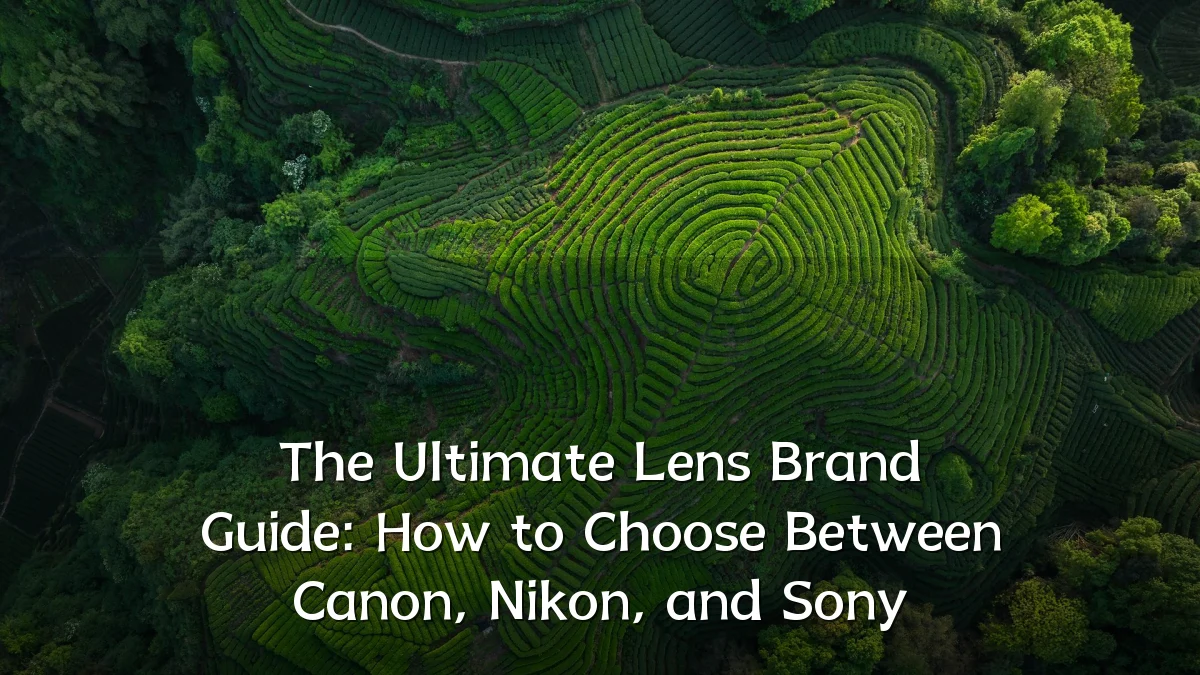 The Ultimate Lens Brand Guide: How to Choose Between Canon, Nikon, and Sony