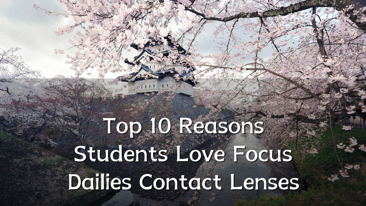 Top 10 Reasons Students Love Focus Dailies Contact Lenses