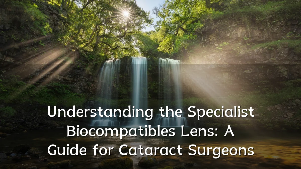 Understanding the Specialist Biocompatibles Lens: A Guide for Cataract Surgeons