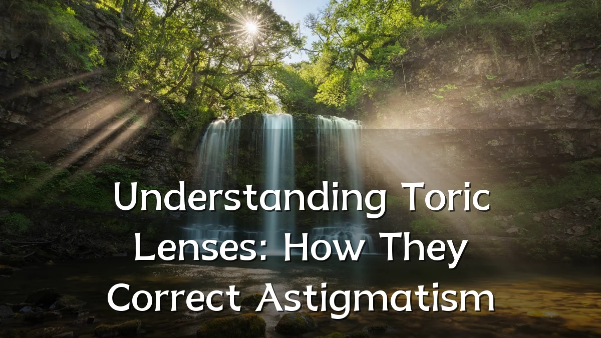 Understanding Toric Lenses: How They Correct Astigmatism