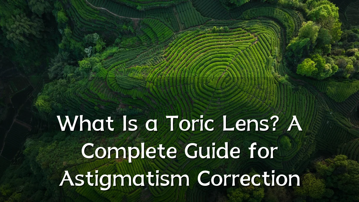 What Is a Toric Lens? A Complete Guide for Astigmatism Correction