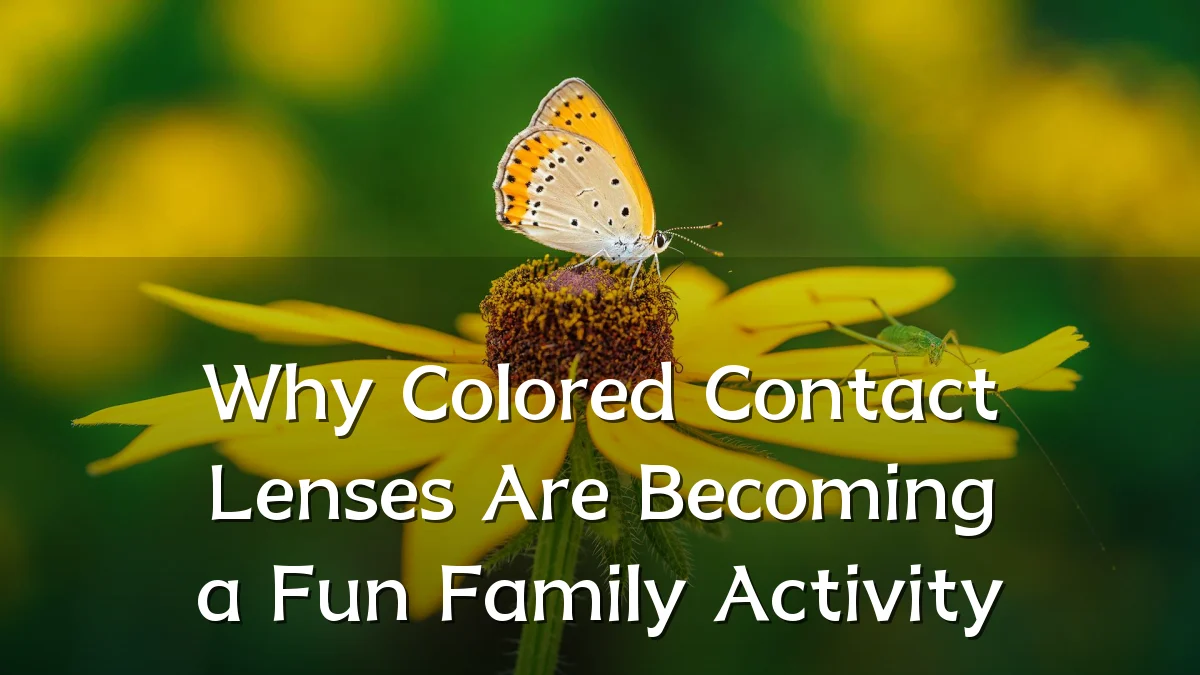 Why Colored Contact Lenses Are Becoming a Fun Family Activity