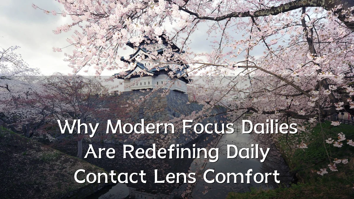 Why Modern Focus Dailies Are Redefining Daily Contact Lens Comfort