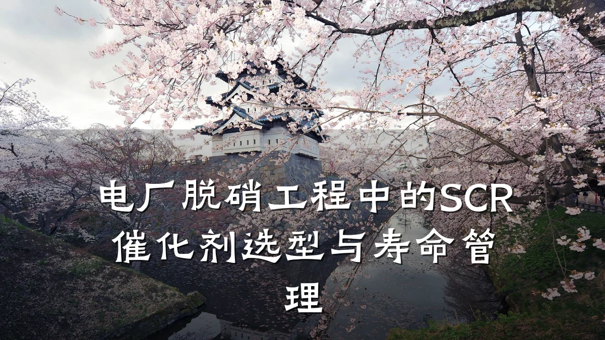 电厂脱硝工程中的SCR催化剂选型与寿命管理
