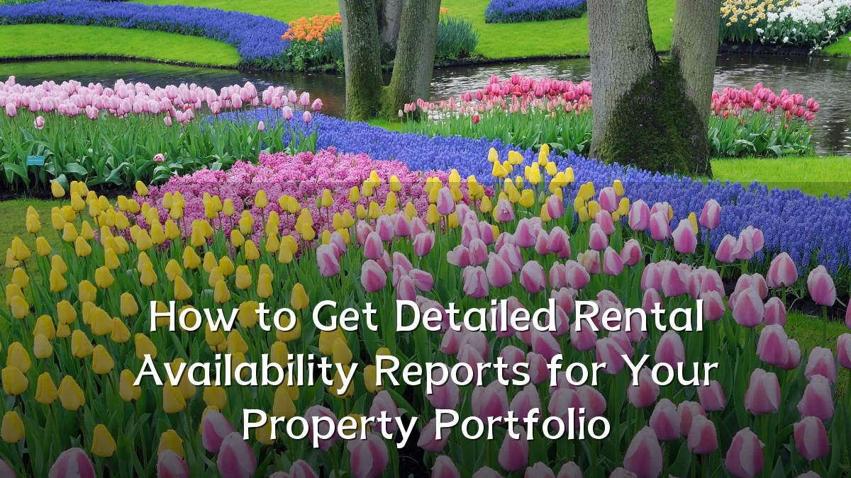 How to Get Detailed Rental Availability Reports for Your Property Portfolio