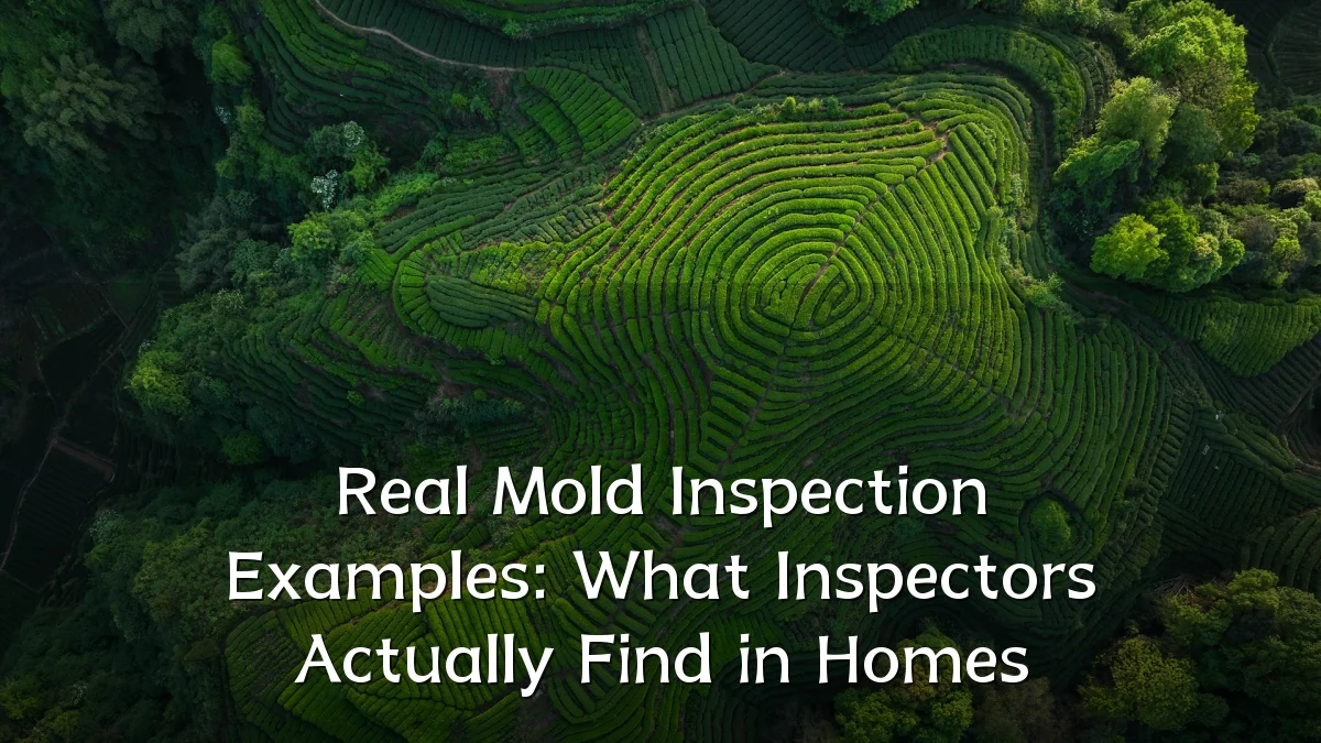 Real Mold Inspection Examples: What Inspectors Actually Find in Homes