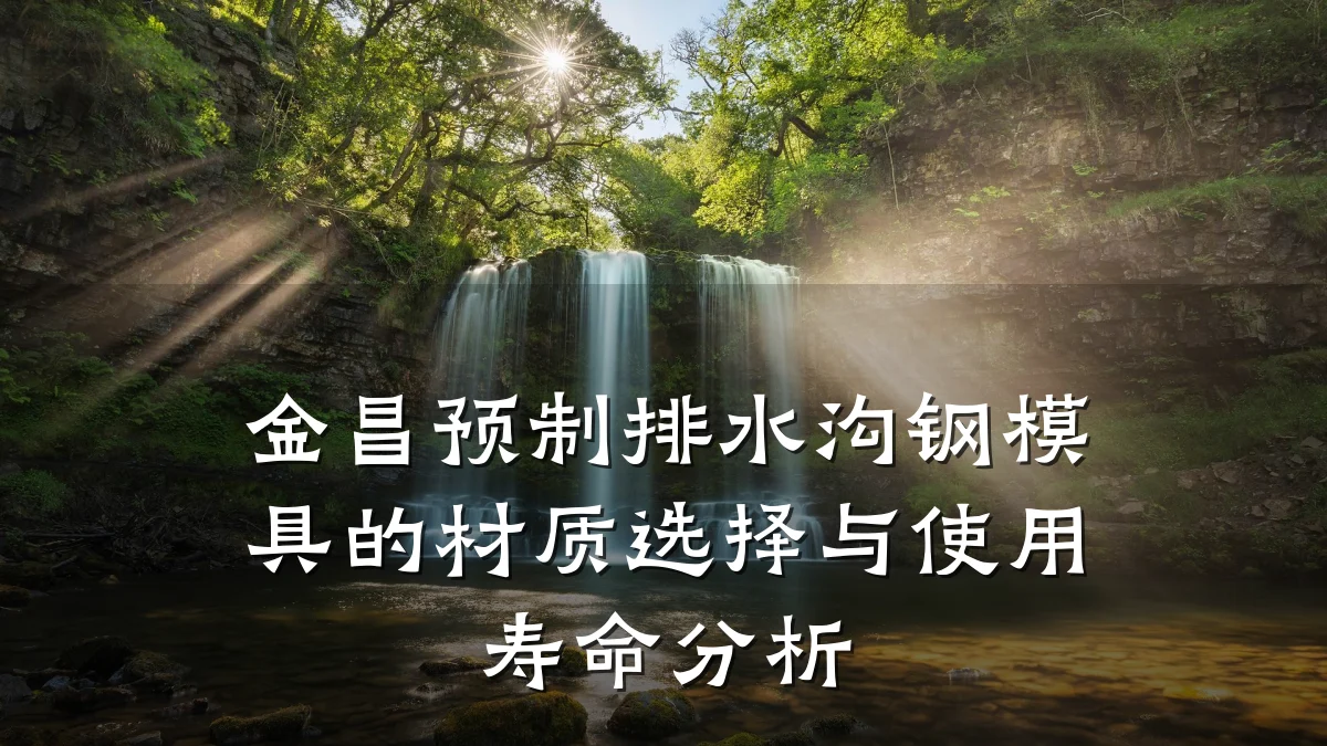 金昌预制排水沟钢模具的材质选择与使用寿命分析